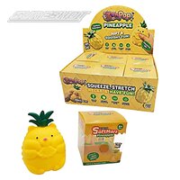 Jumbo Squishy Pineapple Buddy 4.5" (6ea/Dsp)