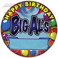 Big Al's 3" Birthday Button   1000/43