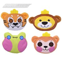 Cute Animal Plush Heads (4 Asst.) 5"