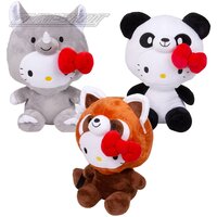 Hello Kitty Animal Dress Up (3 Asst) 13"