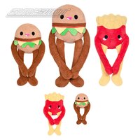 Noodlez Hamburger And Fry (2 Asst) 6"