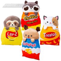 Chip Bag Pals (4 Asst) 15"