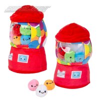 Gumball Machine W/Gumball Plush 7"