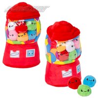 Gumball Machine W/Gumball Plush 7"