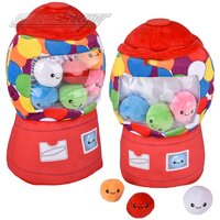 Gumball Machine W/Gumball Plush 17.5"