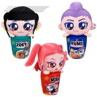 K-Pop Demon Hunters Ramen Cup Plush (3asst) 7"