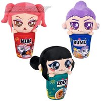 K-Pop Demon Hunters Ramen Cup Plush (3asst) 11"