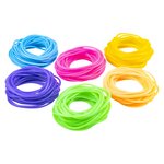 Neon Jelly Bracelets (6 Asst.) 7.5"