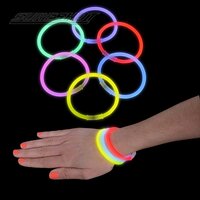 8" Glow Bracelet Assortment 100pcs/tube