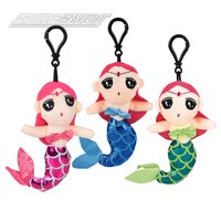4" Backpack Clip With Sound Mermaid