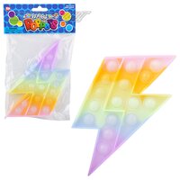 6" Lightning Bolt Bubble Poppers