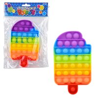 7" Rainbow Ice Pop Bubble Poppers