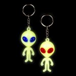2.4" GID Vinyl Alien Keychain