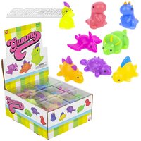 1.5" Gummy Dinosaurs 24/Display