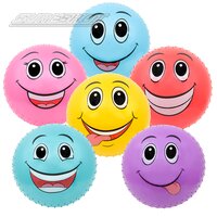 18" Funny Face Knobby Balls 6pcs/Un