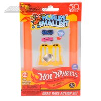 World's Smallest Hot Wheels Drag Race Set