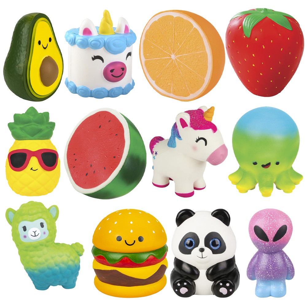 Jumbo Squish Mix 9"12" (12pc/Case)