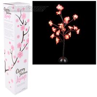 18" Cherry Blossom Tree LED Lamp