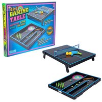 Neon Wooden Tabletop 4 In 1 Multi Game 20"x18.5"