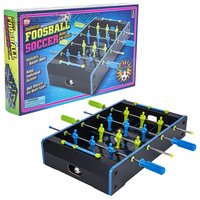 Neon Wooden Tabletop Foosball Game 20"x12.25"