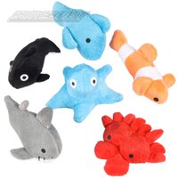 3" Sea Life Plush 24pcs/Bag