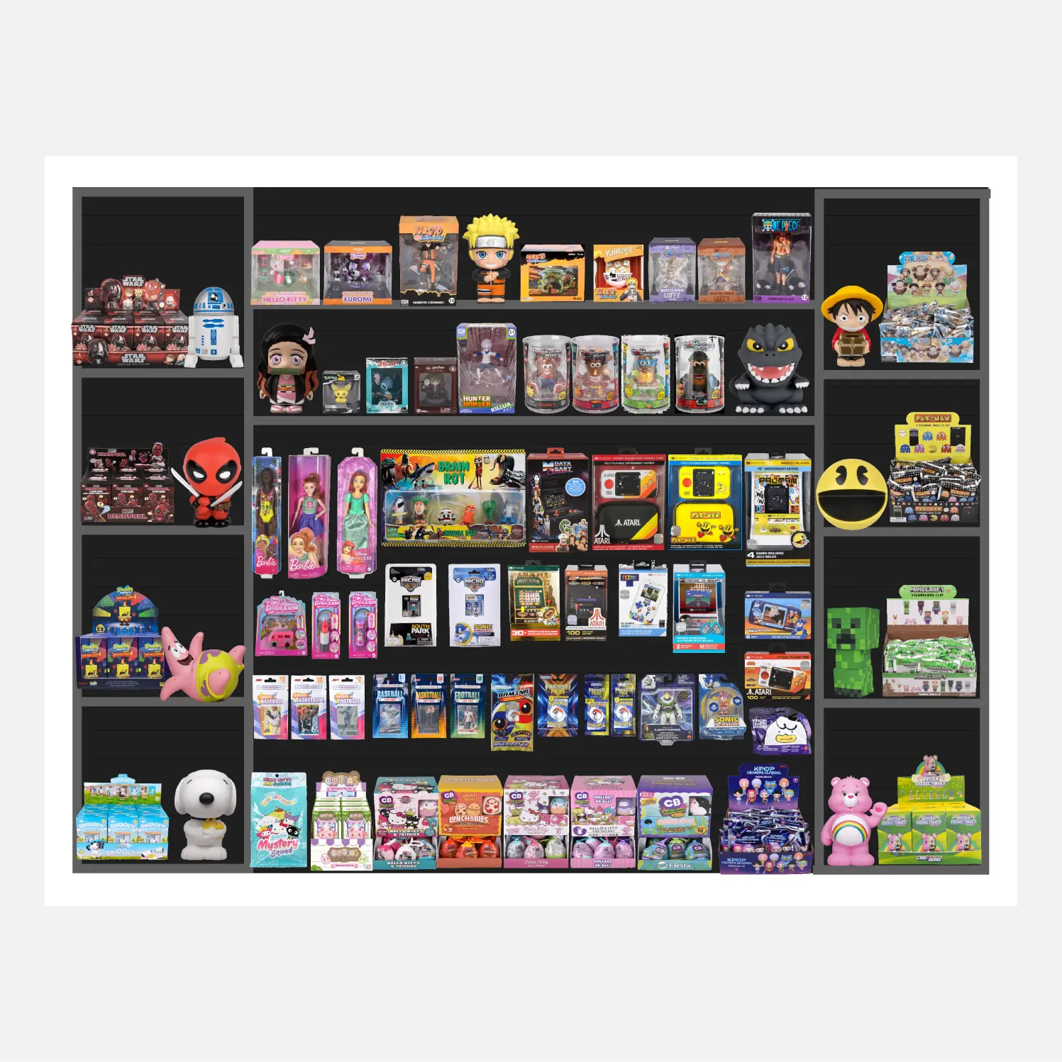 8x6 Collectible Planogram